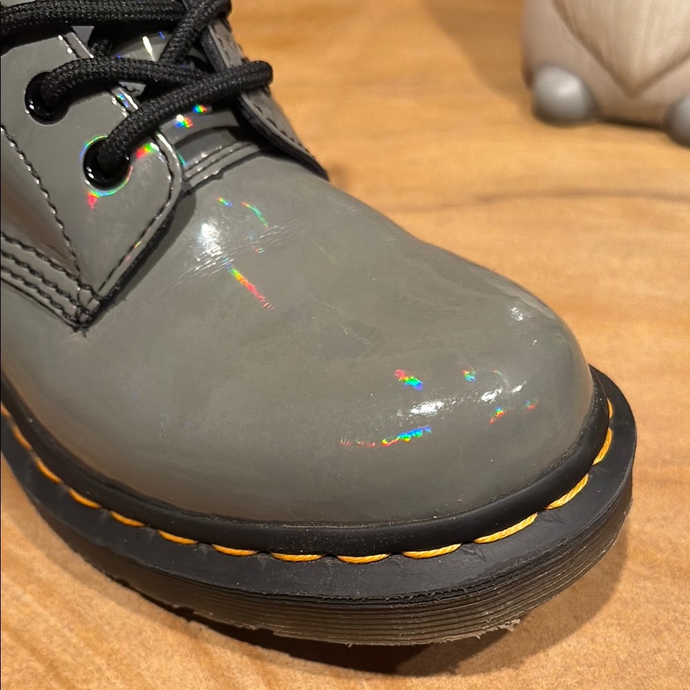 NOT FOR SALE: Dr. Martens Gray Combat Boots 🥾! - Picture 5 of 9